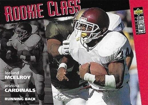 1996 Upper Deck Collector's Choice Rookie Class Leeland McElroy #22