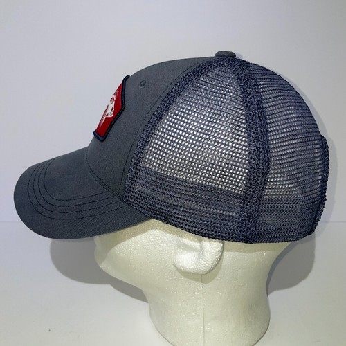 Costa Mar f3t Baseball Cap Gray Mesh Back Back Bone Fish - Picture 2 of 6
