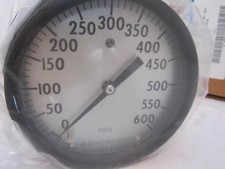 Ashcroft General Service Gauge 45 1010B 02B 4 1/2" Range 0-600 PSI