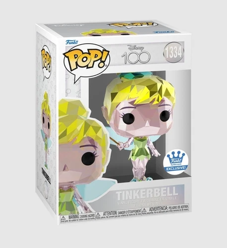 Funko Pop! TINKERBELL Faceted #1334 Funko Shop Exclusive Disney 100 W/Protector