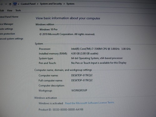 HP ProBook 6570b Core i7-3540M 3.00GHZ 4GB RAM - Picture 4 of 12