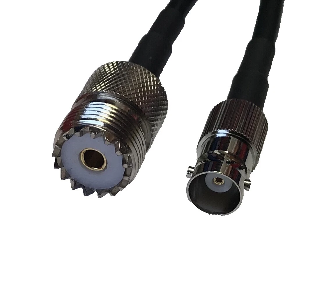 SO-239 Female Coaxial RG58 Cables & Connectors