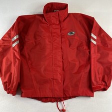 Vintage Road Runner Reflective Lightweight Jacket Mens Large 90s/Y2K Waterproof