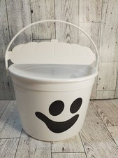 McDonalds HALLOWEEN BUCKET 2022 White Ghost Happy Meal Pail Bucket McBoo