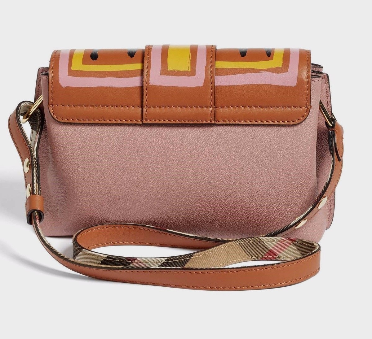 Burberry Women's Small Medley Shoulder Bag,Dusty Pink/Bright