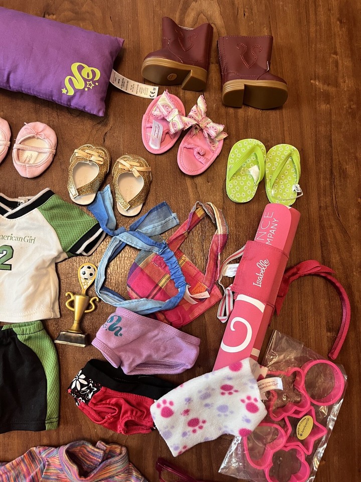 American Girl Clothing Shoe And Accessory Lot Hangers eBay
