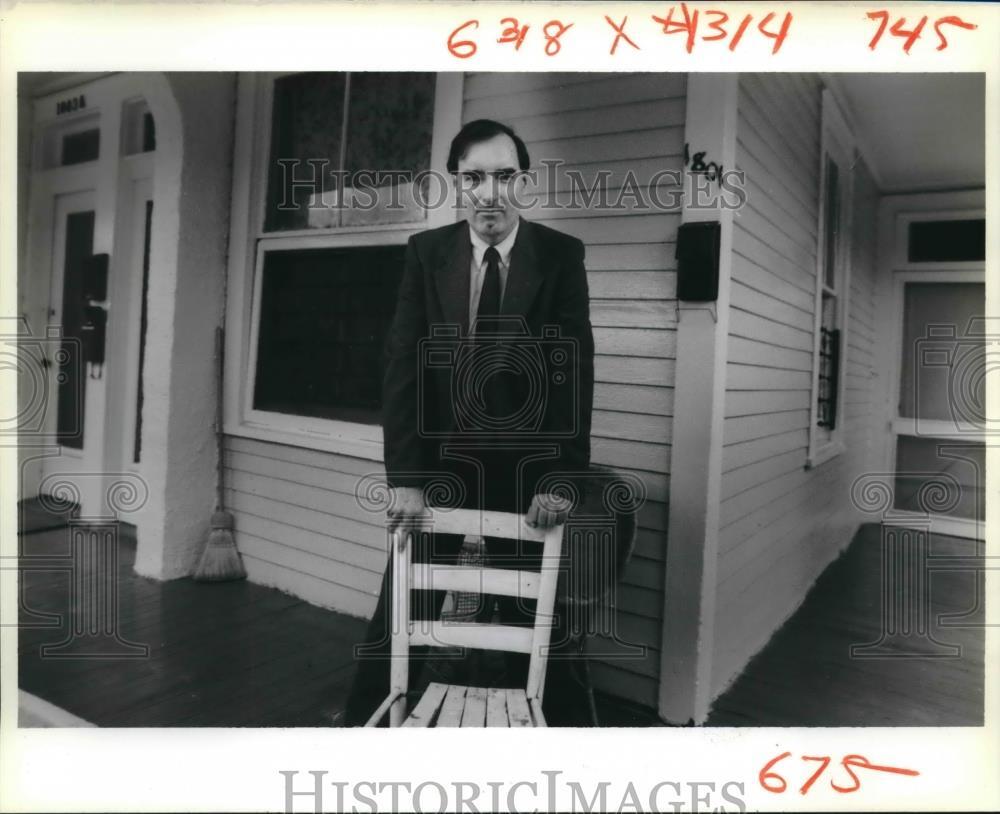 1988 Press Photo Gerald Clark, Author of Truman Capote Biography in New Orleans