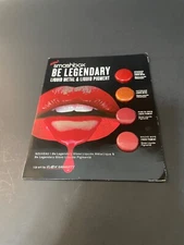 SMASHBOX “BE LEGENDARY” : LIQUID METAL & PIGMENT LIP COLOR SAMPLE CARD NEW