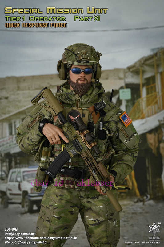 Easy&Simple 26040b 1/6 Tier 1 SMU Operator Part XI Quick Response