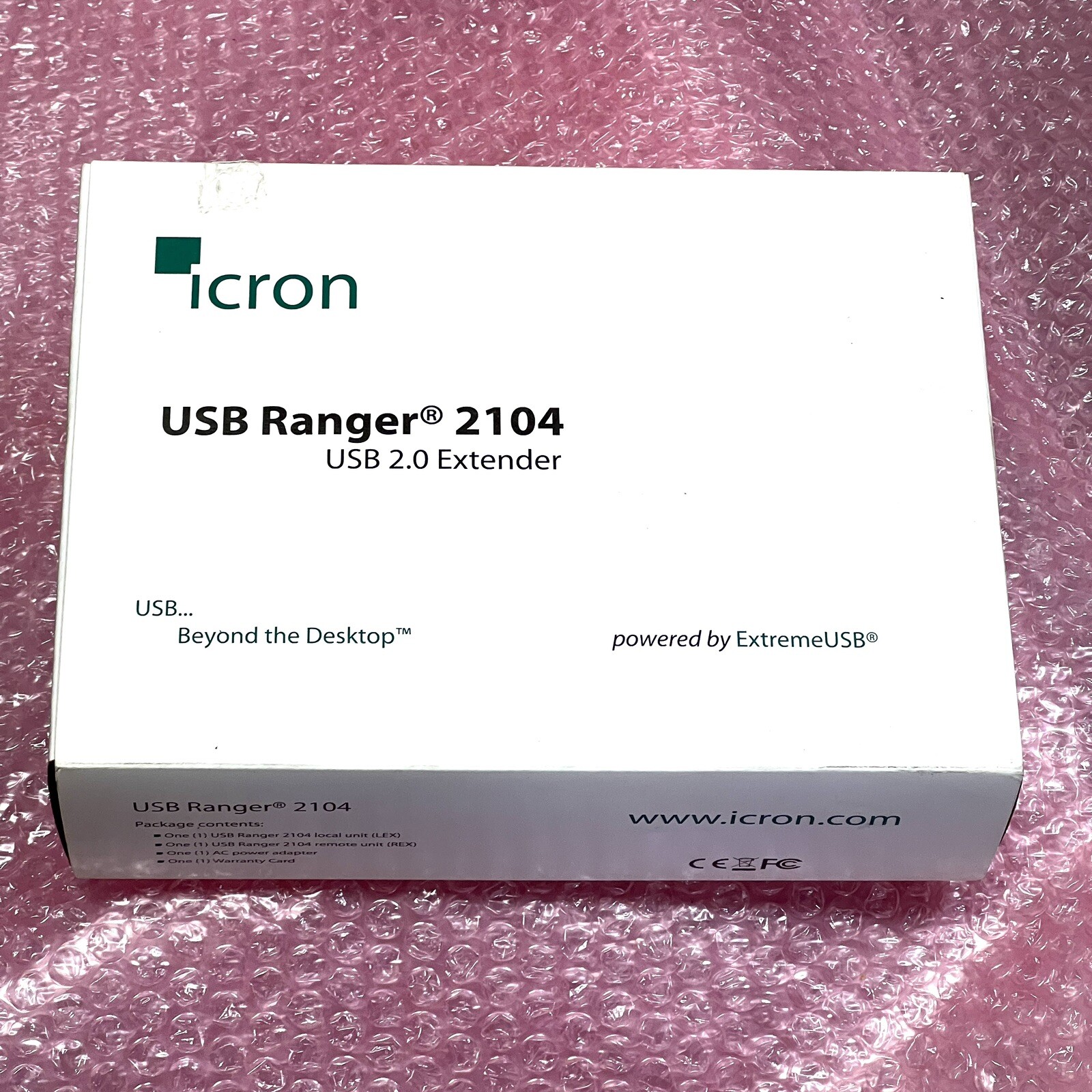 New ICRON RANGER 4-PORT 2.0 USB 2104 EXTENDER-image