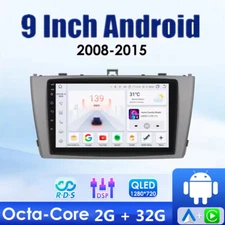 2Din Android Car Radio Multimedia Video Player GPS Navi For Avensis 3 2008 -2015