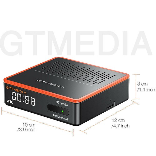 2 STÜCKE 4K Sat Kabel TV Receiver DVB-S2/T2/Kable HDR 4:2:2 Android Smart TV Box - Bild 13 von 22