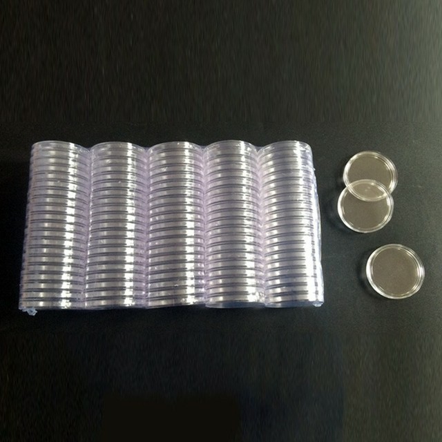 Contenitore Moneta Scatola Protezione Riutilizzabile Capsule Per 40mm di Qualità Contenitore Moneta Scatola Protezione Riutilizzabile Capsule Per 40mm di Qualità