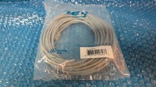 Lot of 10 New ICC ICLC807FSV 7-foot Flat Phone Line Cord 8P8C - Silver