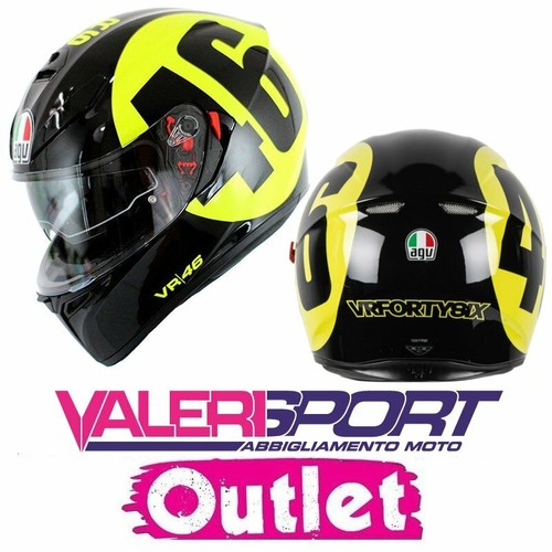 CASCO HELMET AGV K3 SV PINLOCK BOLLO 46 L SPORT RACING YAMAHA DUCATI HONDA  | eBay