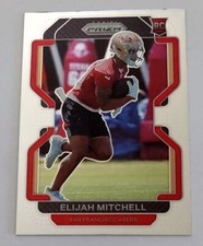 Eli Mitchell Prizm RC #399 San Francisco 49ers Rookie 2021 Panini Elijah