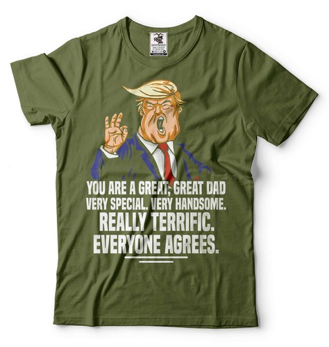 Father's Day Trump Shirt Great Dad Shirt Dad Political Tee Trump Lover Dad Gift - Picture 5 of 10