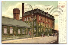Connecticut South Norwalk R & G Corset Factory Postcard B617