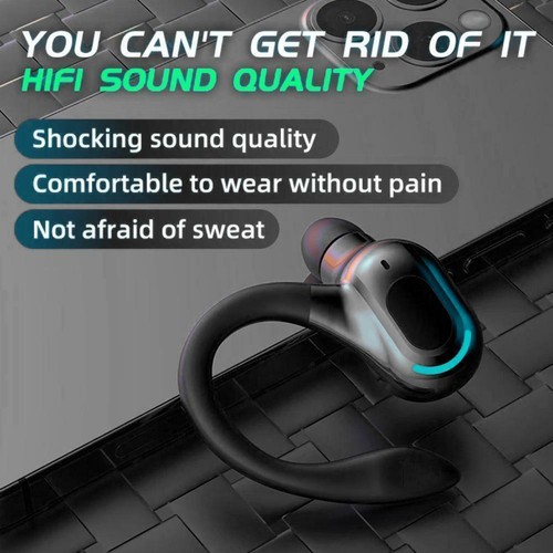Bluetooth 5.1 Headset Wireless Earbuds Earphones Stereo Headphones U3 Ear O2J5 - Zdjęcie 4 z 14
