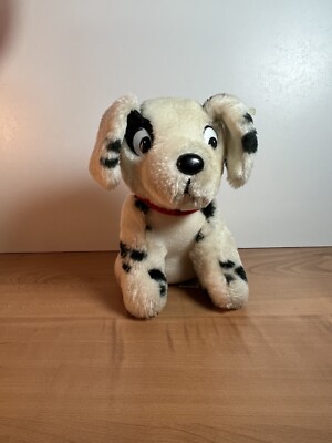 Vintage Walt Disney Productions 101 Dalmations PATCH 6 1/2'' Plush