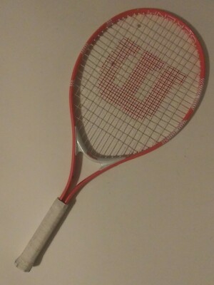 Raquette de tennis Wilson 25 pouces violet et blanc Venus Serena 3 7/8