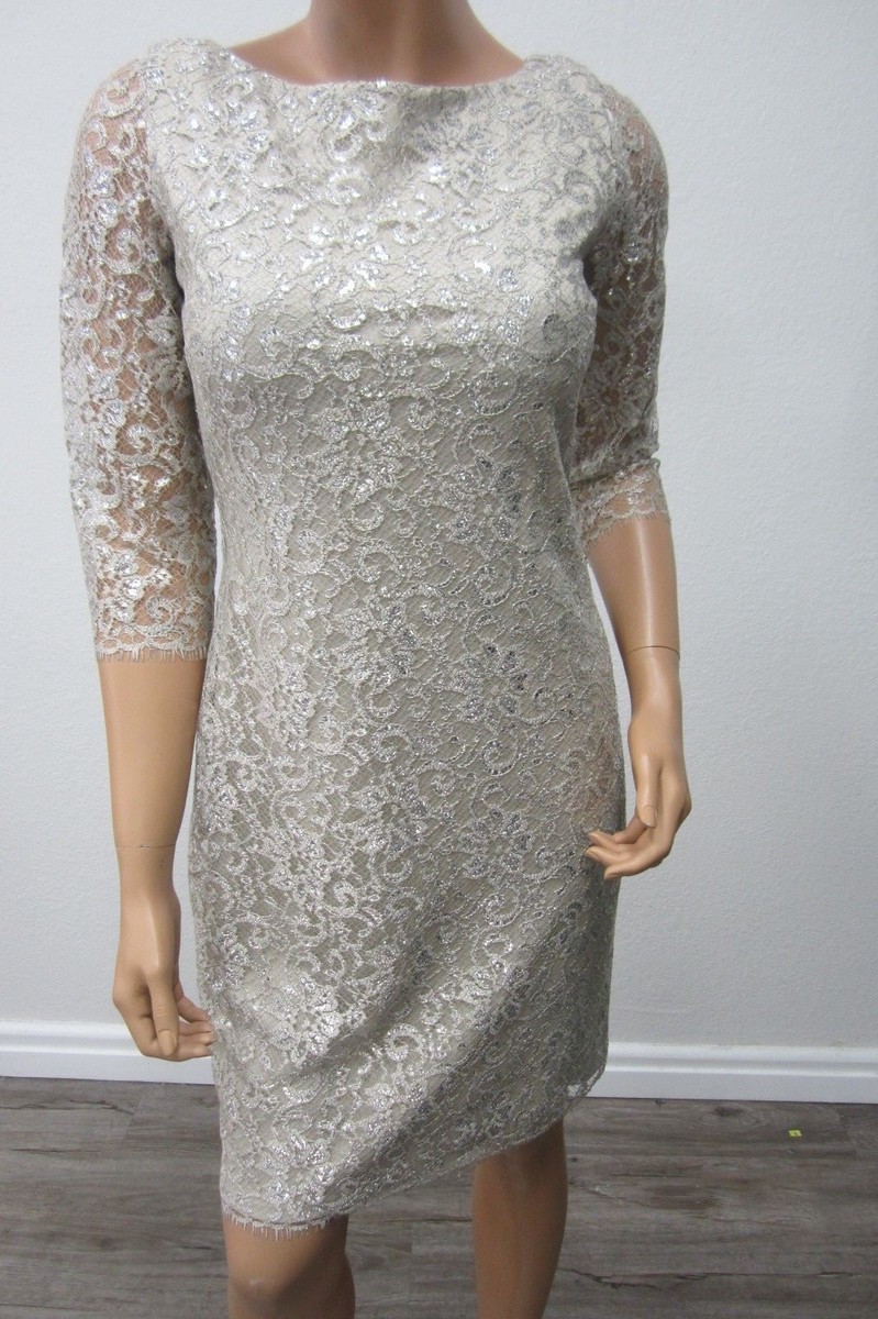 chinese dress ladies Liquid Silver HI LO Bustier Dress D3021 & Little Bolero J3001 – Sara Mique  Evening Wear main image 0