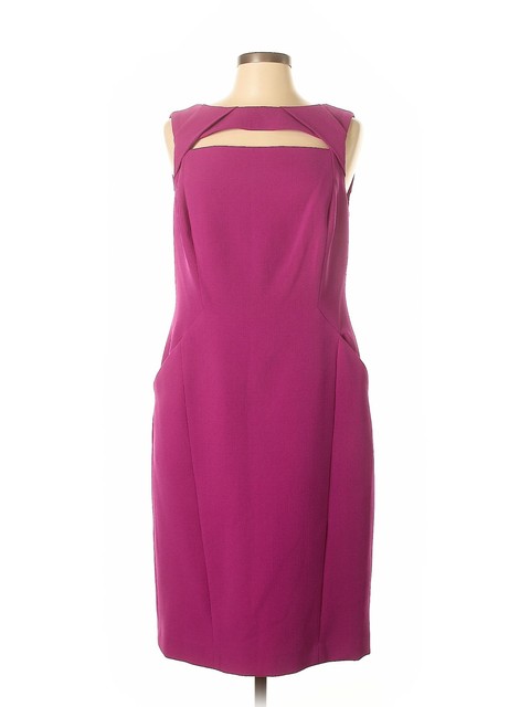 anne klein purple dress