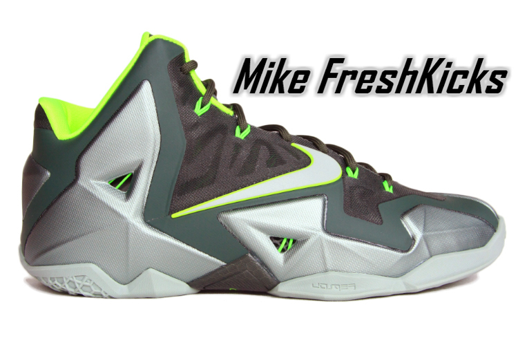Nike Lebron XI 11 Dunkman Mica Green LeBron James 100% Deadstock DS Nike Lebron XI 11 Dunkman Mica Green LeBron James 100% Deadstock DS