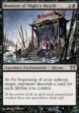 HONDEN OF NIGHT'S REACH Champions of Kamigawa MTG Magic Cards DJMagic