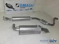 Imasaf Auspuffset Ab Kat für Rover Freelander 2.5 V6+4X4 2000-2006 | Msd+Esd