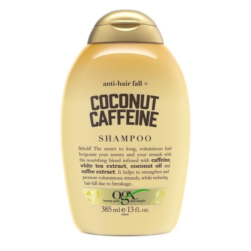 OGX Anti-Hair Fall + Coconut Caffeine Shampoo 13 Fl Oz