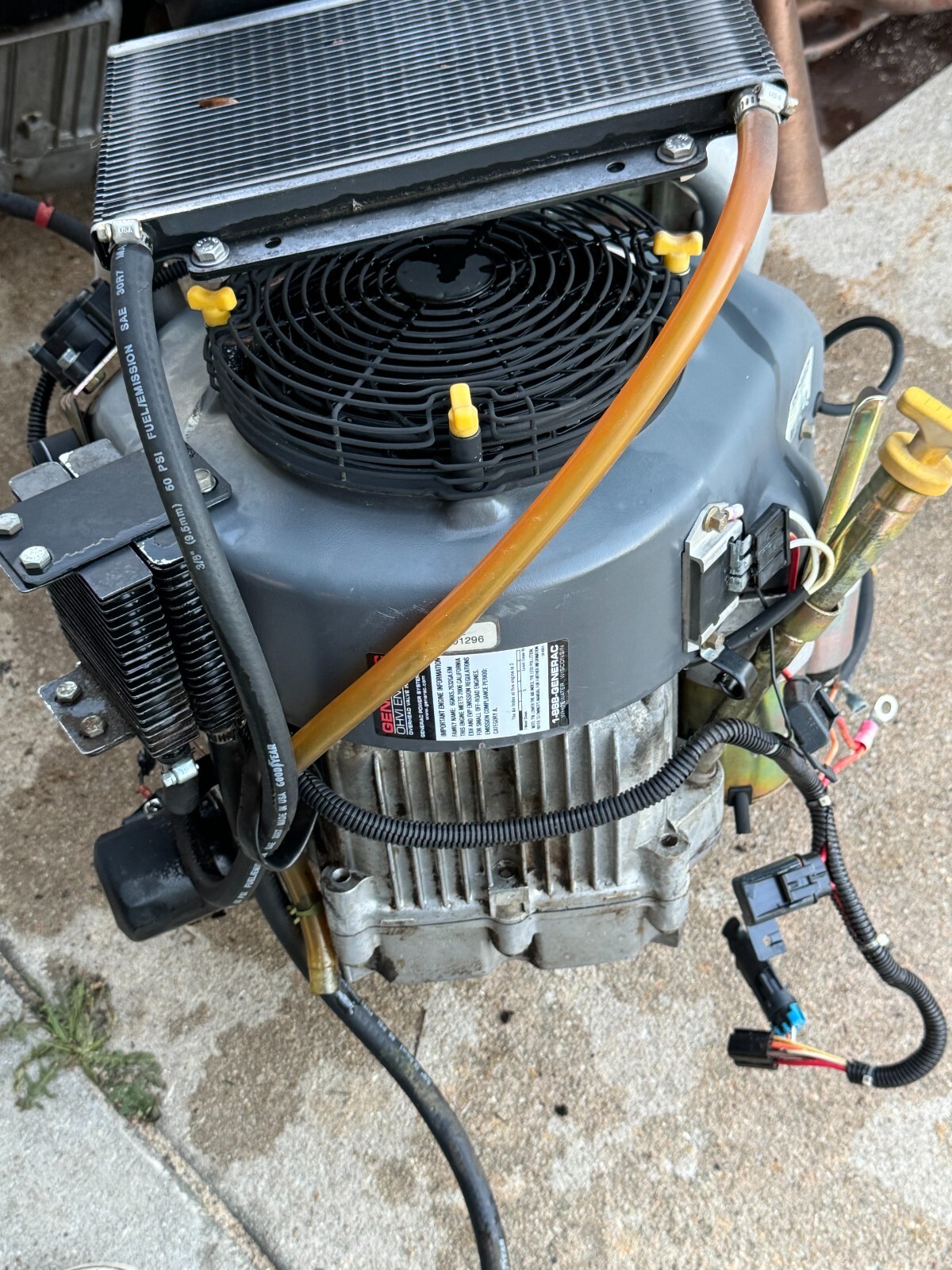 Small Generac Engines Generac OHV 25HP Commercial Engine... FOR REBUILD!!!!!!! | eBay