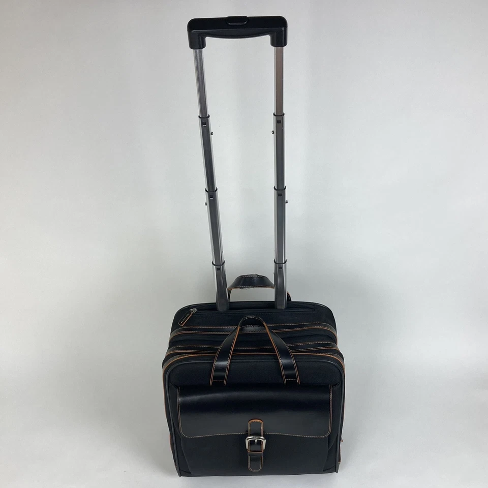 Jack Georges Generations Rolling Laptop Bag Has Issue Please Read - Image 2 of 4