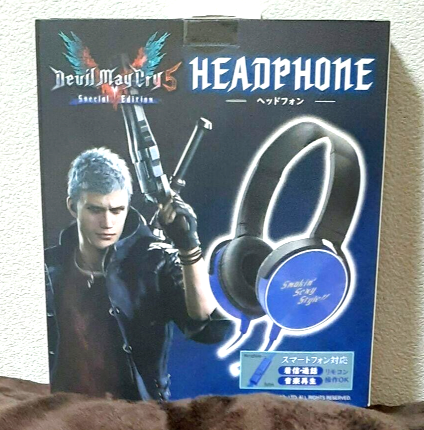 Devil May Cry 5 Special Edition Headphone Red CAPCOM Unopened Item DMC5