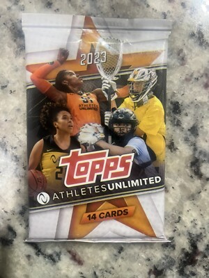 (1) 2023 Topps Athletes Unlimited All Sports Hobby Pack (14 Cards)Factory Sealed