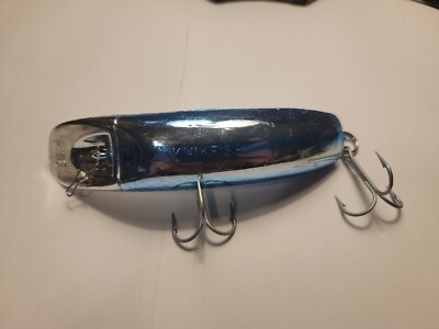 Leurre Vintage Luhr Jensen Kwikfish K16 Nickel/point De Feu – Neuf, Pour Pêche Au Saumon, Made In USA