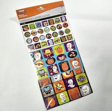 Halloween Creatology Scrapbook Stickers 84pc Pumpkin Ghost Bat Prism Sparkle NOS