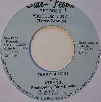 Terry Brooks & Strange Bottom Line / Do You Believe Vinyl Single 7inch