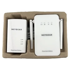 NETGEAR PowerLINE 1000 Mbps WiFi, 802.11ac, 1 Gigabit Port - Essentials Edition
