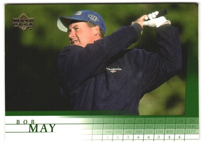 Rob May 2001 Upper Deck PGA Card # 30