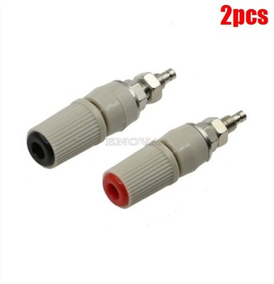 4Pcs 2Pairs M5 Type High Current 4Mm Female Banana Jack Socket Test Binding P hs