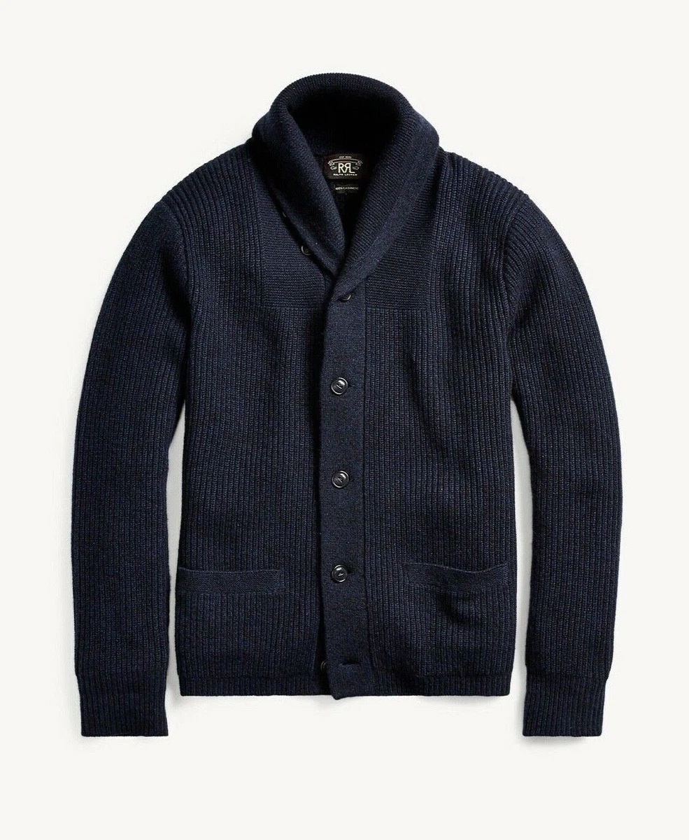 Navy cardigan men's clearance style
