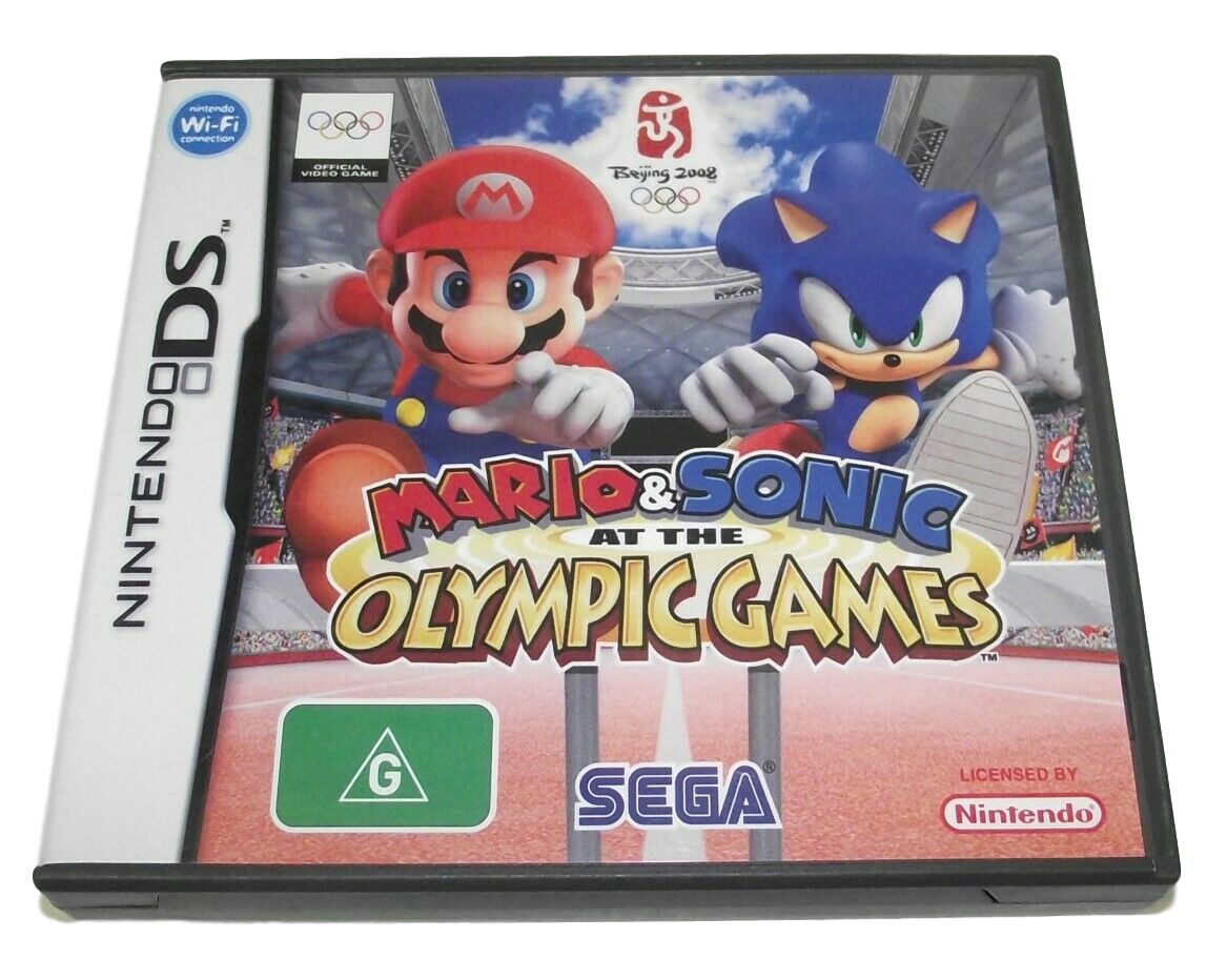 Mario e Sonic nos Jogos Olímpicos da Nintendo DS em segunda mão