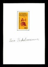 Lisa Sickelmann Bogenschie&szlig;en Weltmeisterin Original Signiert  + A 229753