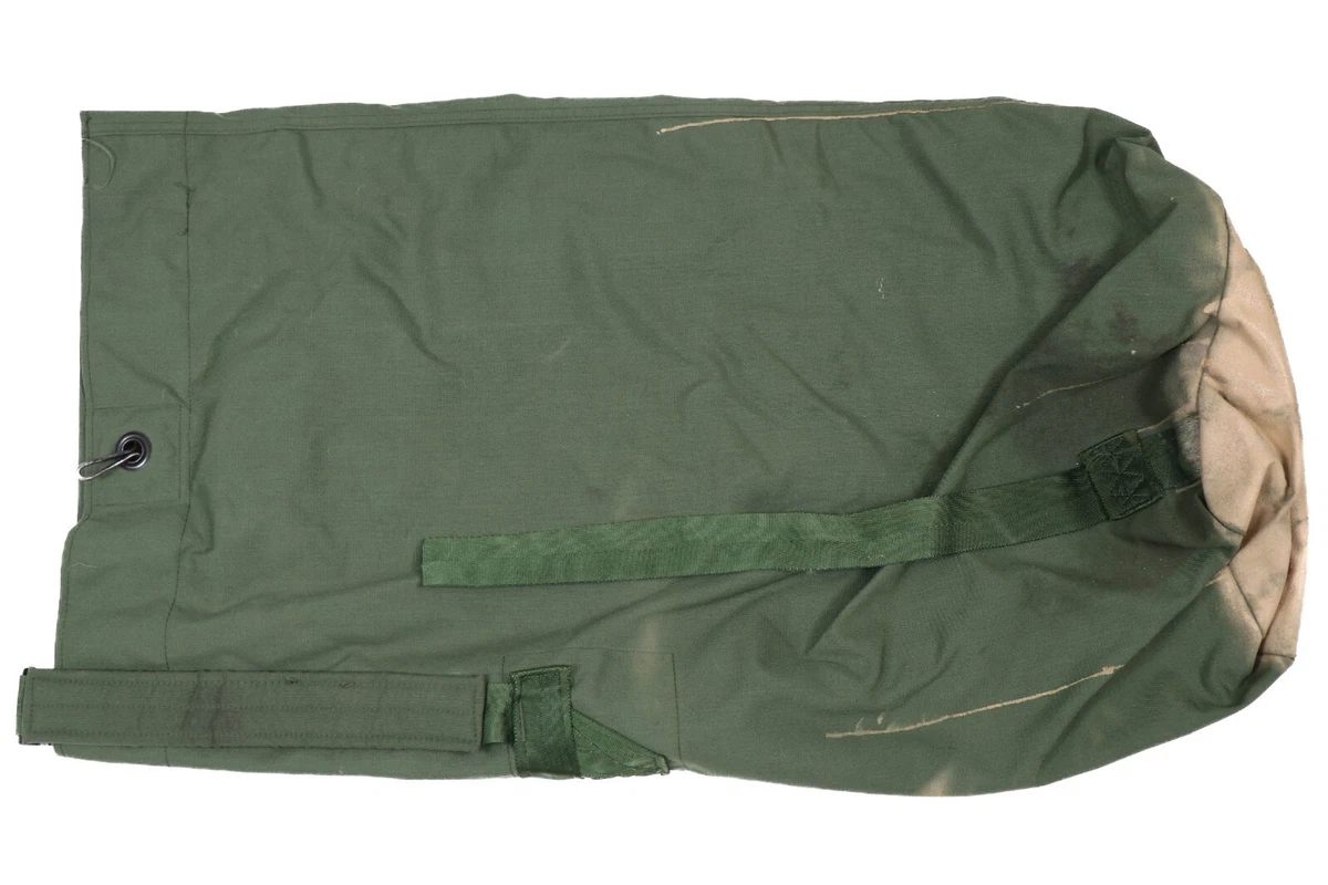 Top Loading Military Duffle Bag US Army Sea Bag Sack Deployment Pack OD Green