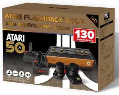 New Atari Flashback Gold Console 50th Anniversary Edition