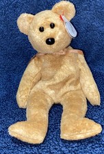 Ty Beanie Baby - Cashew The Bear Stuffed Animal Plush Toy New NWT