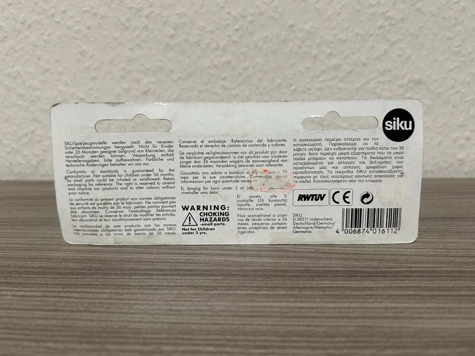 Siku Super    1611 Tieflader mit Bagger  "Scania Zugmaschine" - Bild 4 von 4