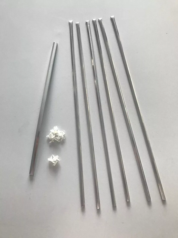 Juego de 7 piezas para molduras de parrilla para Mercedes Benz W114 W115 220 220S 220SE Foto 4 de 4