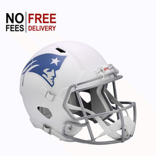 New England Patriots Rivalries Alternate Speed Full Size Display Helmet
